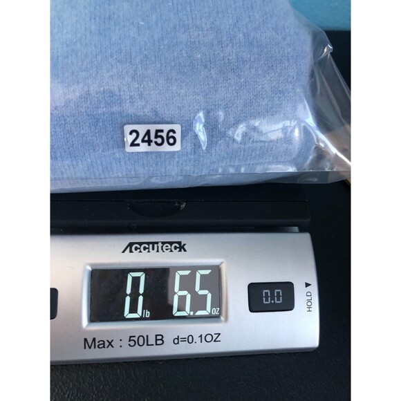 Ann Taylor Sweater Womens S 100% Cashmere Turtleneck Pullover Blue Jumper - Picture 6 of 6